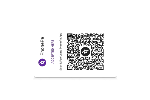 PhonePe QR PVC